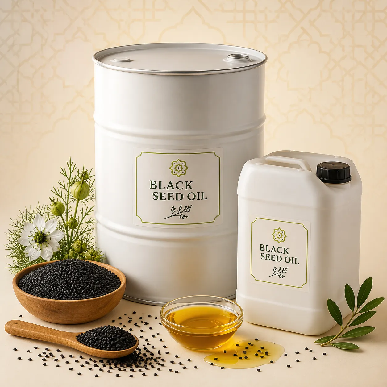 Wholesale Black Seed Oil from Morocco for cosmetic formulations